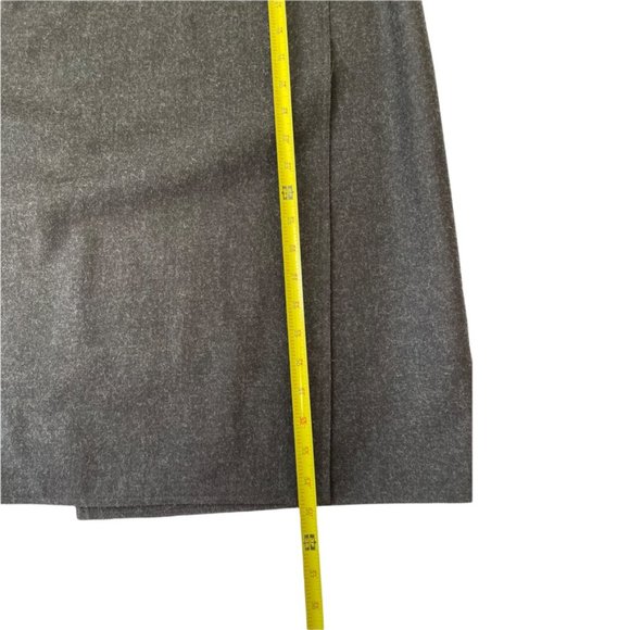 Vintage 90' Harve Benard by Benard Holtzman Gray Wool Skirt Women's size… - Picture 6 of 7
